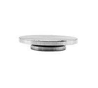 FewNvWa Rueda Giratoria para Escultura con Soporte de Manualidades para Decoración de Cerámica Base para Girar Pintura Construida en Aleación de Al, 20cmx12cm