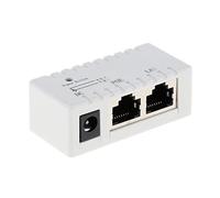 FewNvWa Splitter Adaptador de Ethernet Separador de Corriente Vía Extensor de Conexión de Red Inyector Divisor de Potencia para Transmisión de Datos a, Blanco
