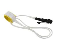 FewNvWa Surfboard Leash Resistente con de Acero Inoxidable Cuerda de Pierna Acolchada de Neopreno Adecuado para Tabla de Surf Paddle Board Bodyboar, Claro Blanco 6 pies