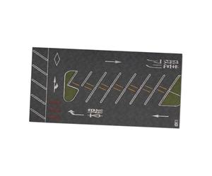 FewNvWa Tapete de Estacionamiento a Escala 1/64, Tapete de Escena de Garaje para Modelos de Autos, Líneas de Estacionamiento en Miniatura Enrollables