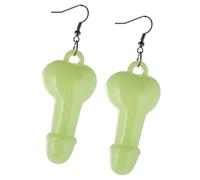 FewNvWa Travieso Pendientes Luminoso Resplandor en La Oscuridad Despedida de Soltera