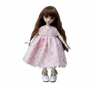 FewNvWa Vestido Bjd para Muñeca con Diseño Moderno y Aplicaciones Pequeñas Ropa de Muñeca Accesorio de Juguete Look Renovado Adecuado para Colección Juego , Aa-32