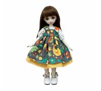 FewNvWa Vestido Bjd para Muñeca con Diseño Moderno y Aplicaciones Pequeñas Ropa de Muñeca Accesorio de Juguete Look Renovado Adecuado para Colección Juego , Aa-23