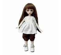 FewNvWa Vestido Bjd para Muñeca con Diseño Moderno y Aplicaciones Pequeñas Ropa de Muñeca Accesorio de Juguete Look Renovado Adecuado para Colección Juego , Aa-35