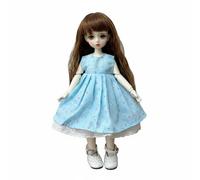 FewNvWa Vestido Bjd para Muñeca con Diseño Moderno y Aplicaciones Pequeñas Ropa de Muñeca Accesorio de Juguete Look Renovado Adecuado para Colección Juego , Aa-31