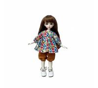 FewNvWa Vestido Bjd para Muñeca con Diseño Moderno y Aplicaciones Pequeñas Ropa de Muñeca Accesorio de Juguete Look Renovado Adecuado para Colección Juego , Aa-36
