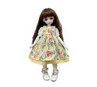 FewNvWa Vestido Bjd para Muñeca con Diseño Moderno y Aplicaciones Pequeñas Ropa de Muñeca Accesorio de Juguete Look Renovado Adecuado para Colección Juego , Aa-26