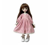FewNvWa Vestido Bjd para Muñeca con Diseño Moderno y Aplicaciones Pequeñas Ropa de Muñeca Accesorio de Juguete Look Renovado Adecuado para Colección Juego , Aa-22