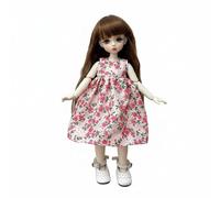 FewNvWa Vestido Bjd para Muñeca con Diseño Moderno y Aplicaciones Pequeñas Ropa de Muñeca Accesorio de Juguete Look Renovado Adecuado para Colección Juego , Aa-33