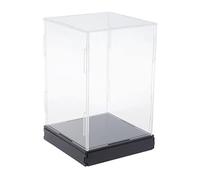 FewNvWa Vitrina Acrílica Transparente Expositora Estante Organizador Soporte Coleccionable con Diseño Elegante para Mostrar Miniaturas Adecuada para Dormitori, 20cmx20cmx30cm