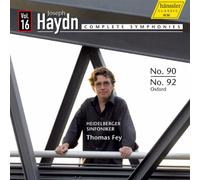 Fey,T. - Symphonies N°90 Et N°92 : Haydn /Vol.16