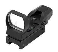 Feyachi RS-29 Reflex Sight, Red & Green 4 Reticles Red Dot Sight with 20mm Picatinny Rail, 1x22x33mm