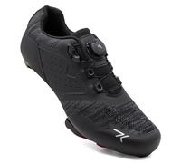 Feyenold Zapatillas de Ciclismo Unisex - Compatibles con Peloton, SPD/SPD-SL y Pedales Look para Entrenamiento Indoor/Exterior y Bicicleta de Carretera,Negro EU 47