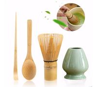 feyiubmen 4 regalos de 100 garras cada uno se hacen en casa, ceremonia de té tradicional japonesa, creció contracción para aplicar té y bambú a juego