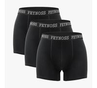 feynoss Anti-Rutsch Boxershorts Herren 3er Pack | Spezieller Bund bleibt sicher an Ort und Stelle | Aus hautfreundlichem Material | Perfekt Unter Der Bürohose