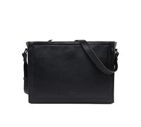 FEYNSINN Berlin Bolso de Hombro Cuero para Mujer I Cartera I Tote Bag Selva Negro Hecho a Mano