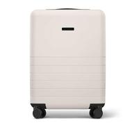 FEYNSINN Ryker Hybrid - Maleta rígida para equipaje de mano con compartimento frontal (policarbonato, 55 x 40 x 20 cm, cierre TSA, 4 ruedas), arena, Essential, Maleta