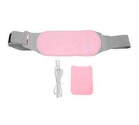 FEYV Almohadilla TéRmica Menstrual, PortáTil Alivia El Dolor De Vientre De Cintura Y Espalda 3 Niveles Almohadilla De CalefaccióN EléCtrica Impermeable Recarga USB Almohadilla TéRmica para Mujer NiñA