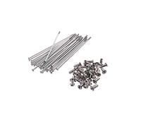 Fez Juego: radios con Nippel - 148 mm M4 Cromado - para MZ ETZ, TS, es