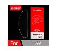 (FF399 película antivaho) Visera para casco de motocicleta LS2 Valiant 100 % original transparente con