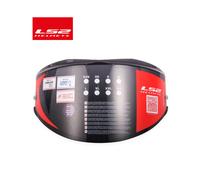 (FF399 rojo) Visera para casco LS2 Valiant con escudo arcoíris, lente plateada ahumada, solo para el