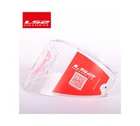 (FF399 transparente) Visera para casco LS2 Valiant con lente plateada arcoíris ahumada, solo para LS2
