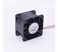 FFB0648SHE DC48V 0.24A 6038 6cm 2-Wire Dual Ball Cooling Fan 60x60x38mm