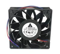 FFB1224EHE Delta 24V 120mm 12038 1.5A 36W 12CM 3-Wire Inverter Cooling fan