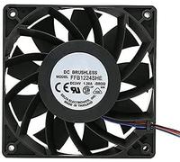 FFB1224SHE 120mm DC24V 1.20A 3-Wire Inverter Cooling fan