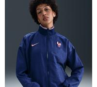 FFF Strike Chaqueta de fútbol Nike Dri-FIT Anthem - Mujer - Azul M (EU 40-42)