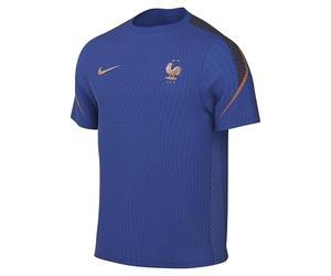 FFF Strike Elite Nike Dri-Fit ADV Camiseta de fútbol de Manga Corta para Hombre, Game Royal/Metallic Copper, IB4599-480, XL