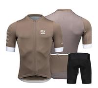 FFFF & OLFEH Maillot Ciclismo Corto de Verano para Hombre, Ropa Culote Conjunto Traje Culotte Deportivo Gel para Bicicleta MTB Ciclista Bici, para Bicicleta MTB Ciclista Bici (M,B3)