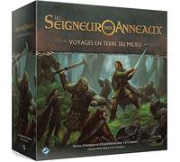 FFG - Le Seigneur des Anneaux - Voyages en Terre du Milieu (Edition 2022) - Jeu de Société - Age : 14 + - 1 à 5 Joueurs - Durée : 60 Min - Versión Francesa