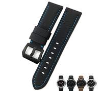 FFHAO Correa de reloj de fibra de carbono de 24 mm, color negro, para Panerai pam01661/00441, correas de reloj para hombre, accesorios, 24mm, Agate