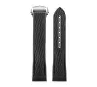 FFHAO Correa de reloj para Omega X Swatch MoonSwatch Sport, correa de goma de silicona de 20 mm Seamaster 300 Diving AT150 con extremo curvo, 20mm, Ágata