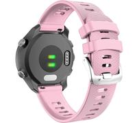 FFHAO Correa de silicona para reloj Forerunner 245, correa de reloj de liberación rápida de 20mm, Compatible con Venu 2 Plus/SQ/Vivoactive 3/Forerunne 645(Pink)