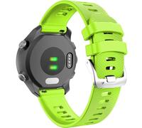 FFHAO Correa de silicona para reloj Forerunner 245, correa de reloj de liberación rápida de 20mm, Compatible con Venu 2 Plus/SQ/Vivoactive 3/Forerunne 645(Green)
