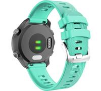 FFHAO Correa de silicona para reloj Forerunner 245, correa de reloj de liberación rápida de 20mm, Compatible con Venu 2 Plus/SQ/Vivoactive 3/Forerunne 645(Mint)