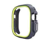 FFHAO TPU cubierta para Apple Watch Ultra Case 42mm 46mm 49mm 44mm 45mm 41mm protector parachoques PC Shell para IWatch Series10 9 8 7 6 Se 5 4 (BY, 41mm)