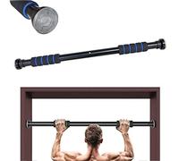 FFitnes FFitness - Barra de dominadas de Puerta Unisex para Adultos, Negro y Gris, única