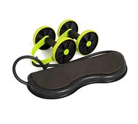 FFitnes FFITNESS - Rodillo AB con resistencia elástica, verde, talla única