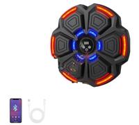 FFitness Music Boxing Machine 9 velocità di Allenamento con Bluetooth Attrezzatura Boxe Bersaglio da Parete con Display Contatore Tirapugni Elettronico da Muro