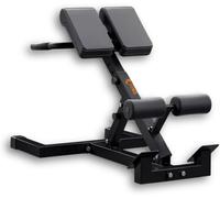 FFitness - Banco de silla romana multifunción para hiperextensiones Crunch Tricipiti Dips inclinación, altura ajustable y plegable