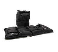 FFitness Pesas para muñecas y tobillos Wrist/Ankle Weights (2 x 3 kg) con correa ajustable | Pesas para fortalecimiento muscular y artes marciales