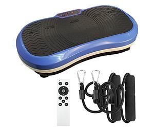 FFitness - Plataforma vibradora Basculante profesional para adelgazar con mando a distancia, 9 programas