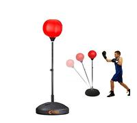 FFitness Punching Ball NIÑOS ADOLESCENTI con Base REEMPIBLE Y ASTA Ajustable | Saco Boxe PUGILATO Entrenamiento