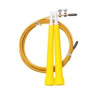 FFitness Speed - Cuerdas de Salto Jump Rope Unisex Adulto, Amarillo, Única