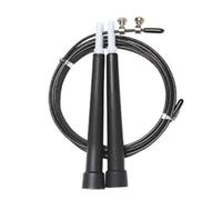 FFitness Speed - Cuerdas de Salto Jump Rope Unisex Adulto, Negro, Única