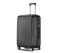 FFKQHCF Freeform Hardside - Equipaje expandible con ruedas giratorias dobles, tamaño grande de 28 pulgadas, color verde menta, Negro -, 61 cm, Lujo minimalista y silencioso