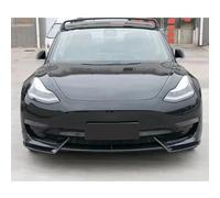 ffLilee Coche Alerón Delantero para Tesla Model 3 2019 2020 2021 2022 2023 2024,Alerón Spoiler Faldón Parachoques Delantero Piezas Aleron Parachoques Delantero Borde Delantero Kit